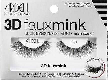 Actual product image Ardell 3D Faux Mink 861 (Artificial eyelashes)