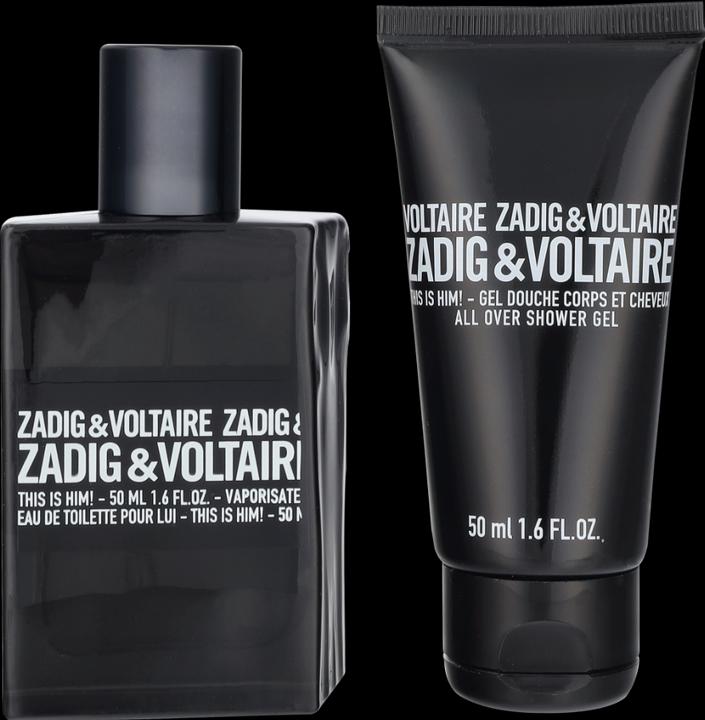 Image du produit Zadig & Voltaire This is Him! Noël 2023 Eau de Toilette 50 / Gel Douche (Eau de toilette, 100 ml)