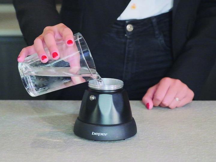 Immagine prodotto Beper BC.041N- macchina da caffè espresso elettrica- 3 bicchieri da caffè
