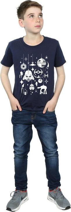 Image du produit Star Wars - T-shirt CHRISTMAS DECORATIONS - Garçon (140, 146)