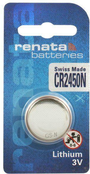Actual product image Renata Knopfzelle RE2450N CR2450N (1 pcs., CR2450, 540 mAh)