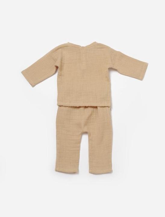 BabyCosy Set aus langärmligem T-Shirt und Hose (68)