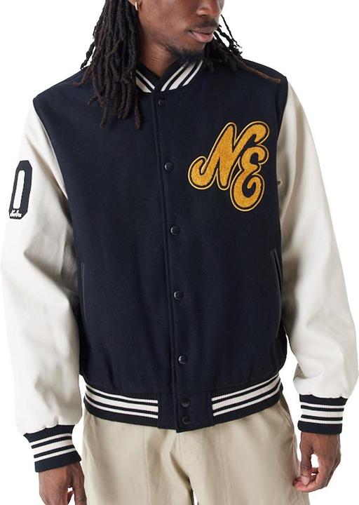 Produktbild New Era Varsity College Jacke - BRAND PATCHES - XXL (XXL)