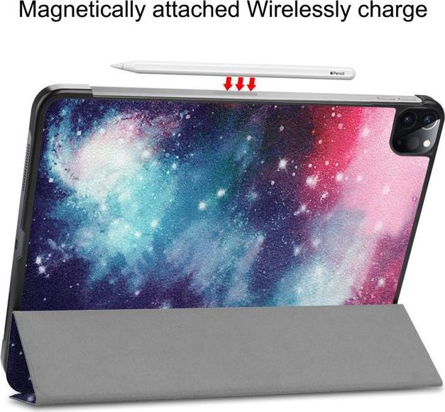 Produktbild MU Style Dreifach faltbare Hülle mit Muster (IPad Pro 11 (2020))