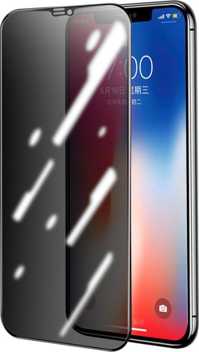 Ueli Express Pellicola protettiva per iPhone 11 Pro Max in vetro antiproiettile con schermo privacy (1 Pezzo/i, Apple iPhone 11 Pro Max)
