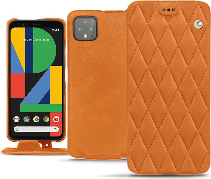 Actual product image Noreve Leather cover vertical (Google Pixel 4 XL)