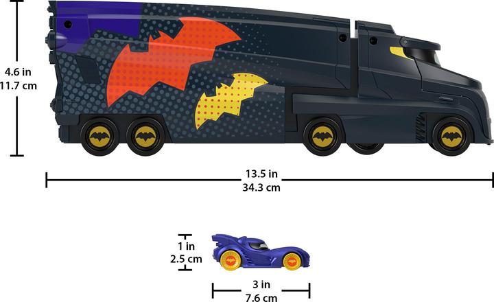 Actual product image Fisher-Price Batwheels Bat-Transporter