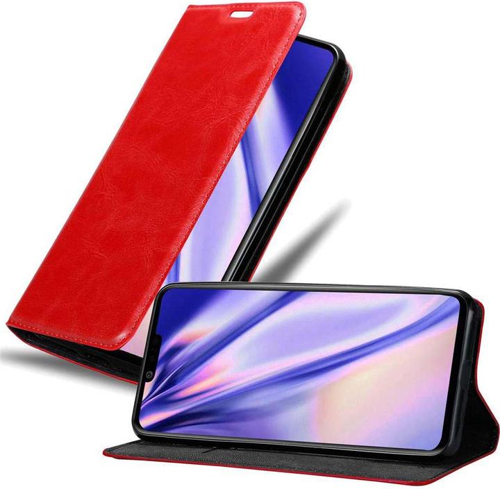 Actual product image Cadorabo Book Invisible Magnet Cover (LG G8)