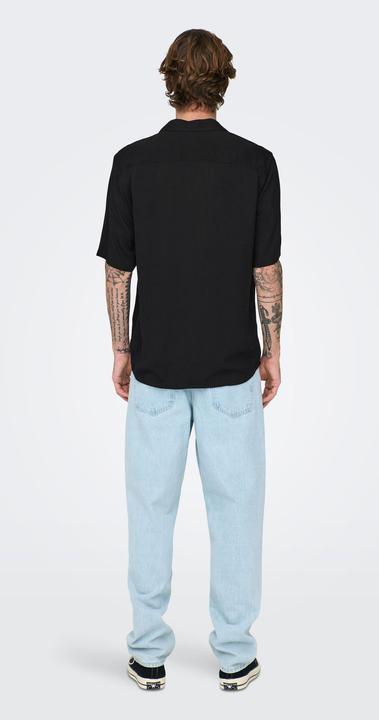 Immagine prodotto Only & Sons Camicia a maniche corte a tinta unita (S)
