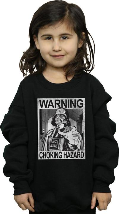 Produktbild Star Wars Vader Choking Hazard Sweatshirt Mädchen (116)