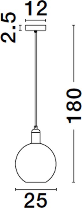 Actual product image Nova Luce Mirro (E27)