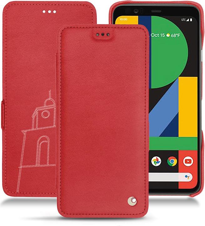Actual product image Noreve Leather case horizontal (Google Pixel 4)