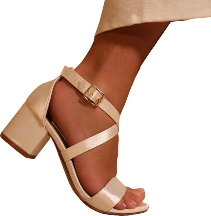 Where's That From Sandalen Amber mit Trägern Satin (40)