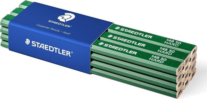 Actual product image Staedtler 148 50 Carpenter's pencil, single product, hard (2 mm, H, 1 x)