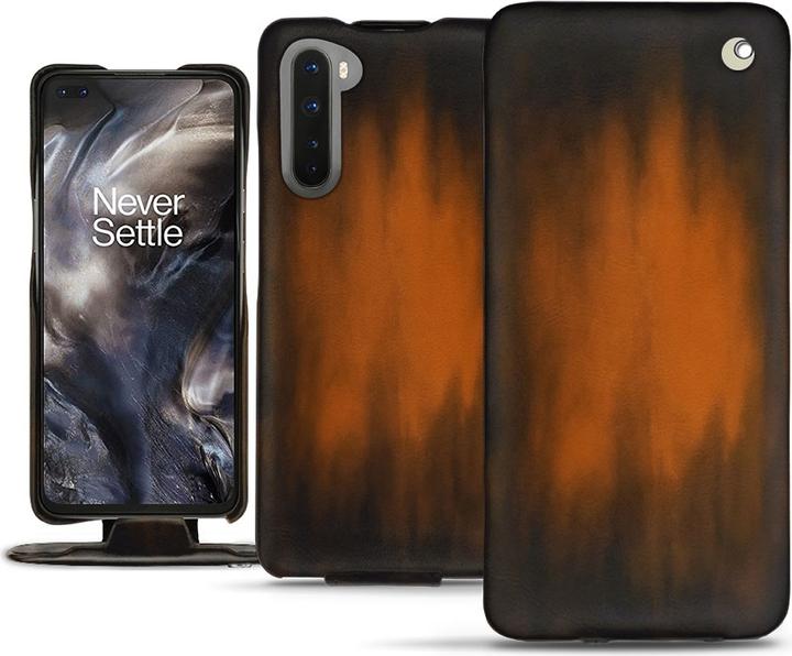 Produktbild Noreve Lederschutzhülle vertikal (OnePlus Nord)