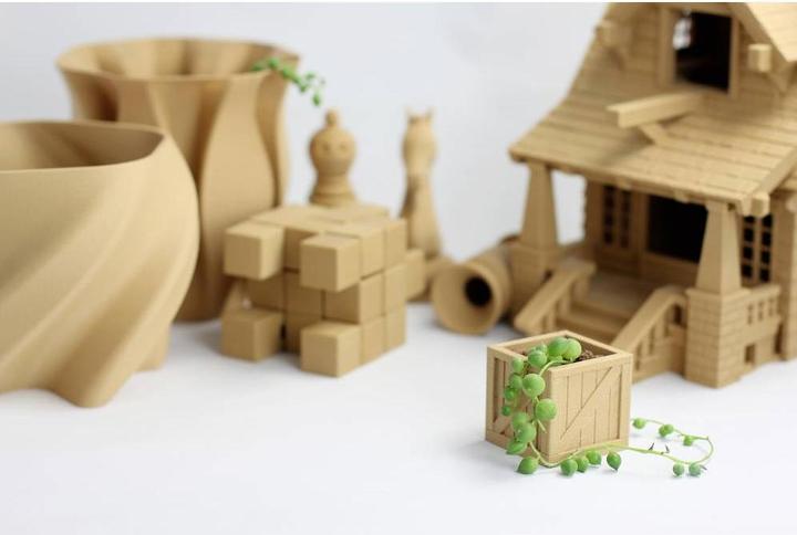 Immagine prodotto Polymaker PA08005 Filamento PolyWood PLA 1,75 mm 600 g Marrone 1 pz. (PLA, 1.75 mm, 600 g, Marrone)