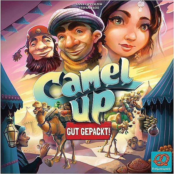 Actual product image Asmodée PRGD0002 - Camel Up Well Packed, board game, for 3-5 players aged 8 and up (DE edition) (German)