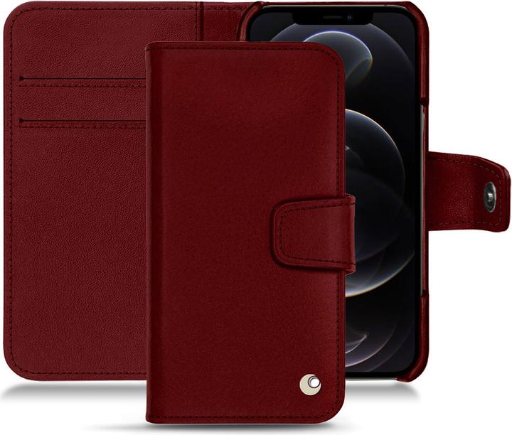 Noreve Lederschutzhülle Wallet (Apple iPhone 12 Pro Max)