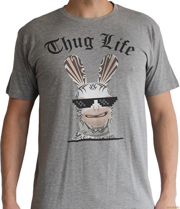 Image du produit NoName LAPINS CRETINS - T-shirt Thug Life (M) (M)