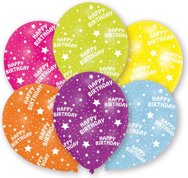Produktbild Amscan Ballone Happy Birthday ass