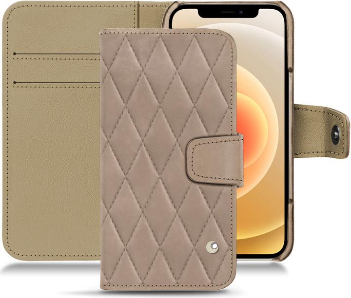 Actual product image Noreve Leather case wallet (Apple iPhone 12 mini)