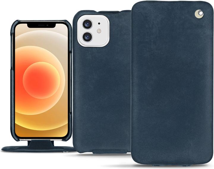 Productafbeelding Noreve Lederen omslag verticaal (Apple iPhone 12)