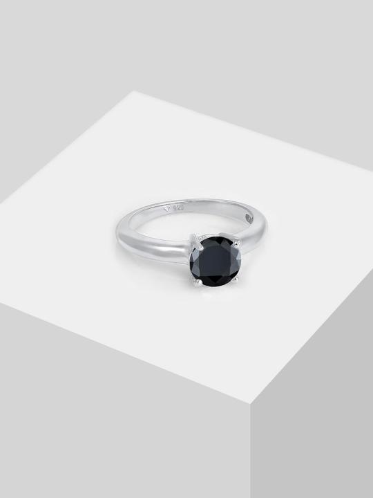 Produktbild Elli Solitärring mit Zirkonia Kristall (64, 925 Silber)