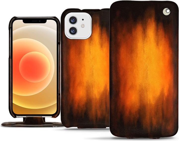 Produktbild Noreve Lederschutzhülle vertikal (Apple iPhone 12 mini)