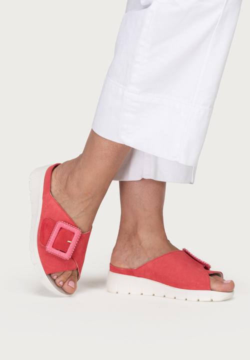 Produktbild Vitaform Pantolette Veloursleder Supersoft (38)