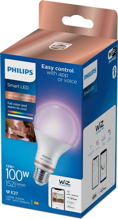 Actual product image Philips Smart LED (E27, 13 W, 1521 lm, 1 x, E)