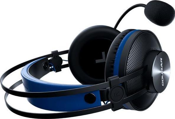 Produktbild Cougar IMMERSA ESSENTIAL - Headset - volles Kabel - 3,5 mm Klinkenstecker - blå (Kabelgebunden)