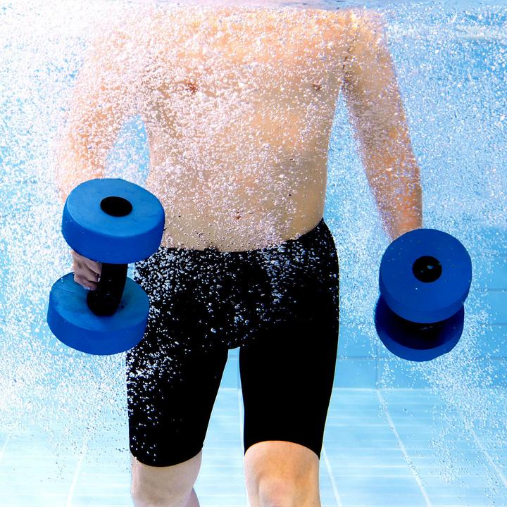 Actual product image Beco Aqua dumbbells L