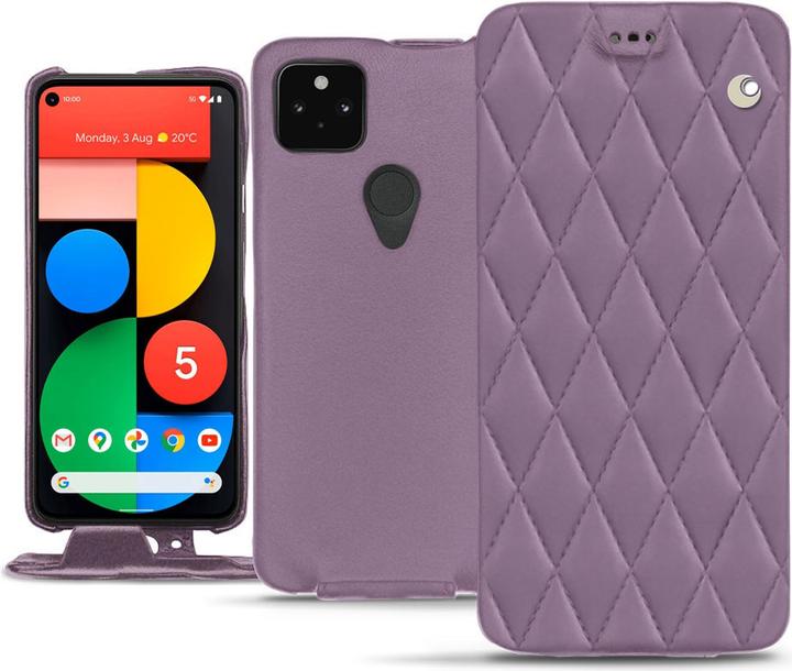 Actual product image Noreve Leather cover vertical (Google Pixel 5)