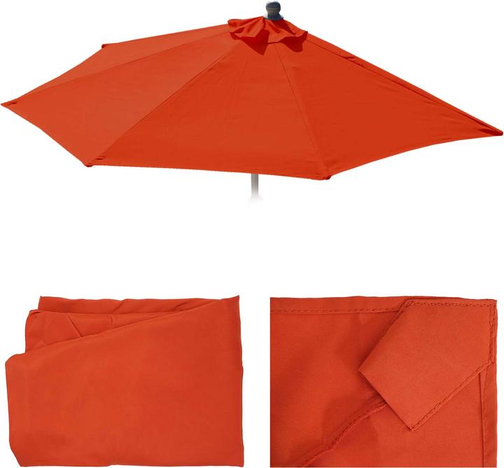 Actual product image Jamb Bezug für Sonnenschirm halbrund Parla 270cm (2.60 m)