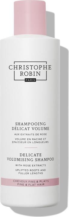 Christophe Robin shampooing délicat volume naturel à la rose (250 ml, Shampoing liquide)