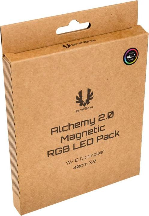Immagine prodotto BitFenix Kit di strisce LED RGB magnetiche Alchemy 2.0 2x 40 cm, 2x 21 LED (Multicolore)