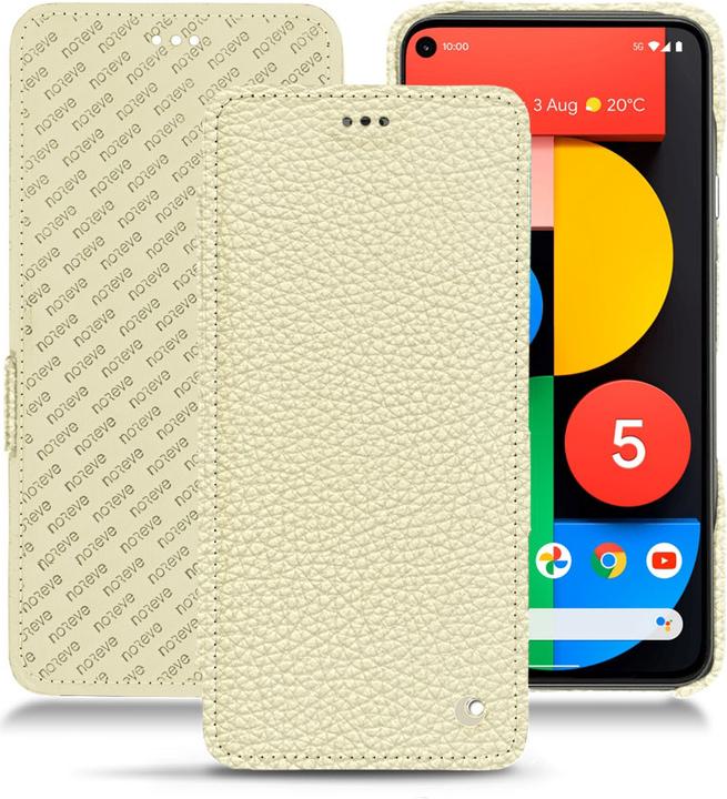 Actual product image Noreve Leather case horizontal (Google Pixel 5)