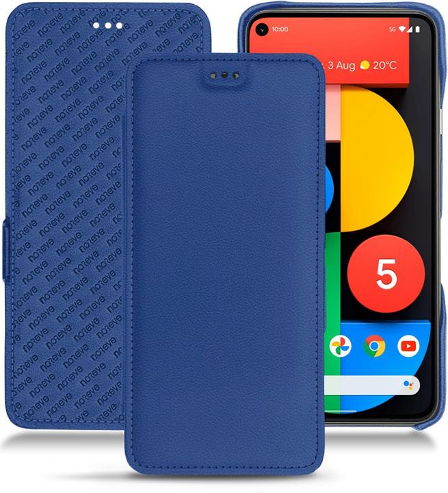 Actual product image Noreve Leather case horizontal (Google Pixel 5)