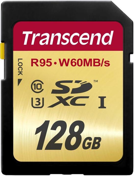 Transcend SDXC Ultimate U3 (128 GB, SDXC, U3, UHS-I)