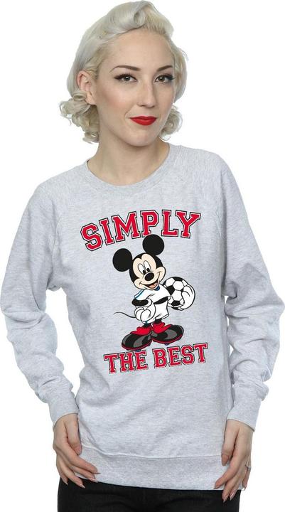 Immagine prodotto Disney Mickey Mouse Simply The Best Felpa Donna (M)