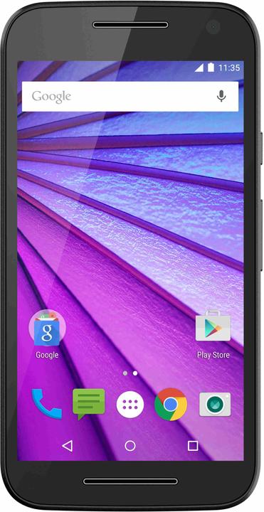 Actual product image Motorola Moto G 3rd Gen (8 GB, Black, 5", 13 Mpx, 4G)