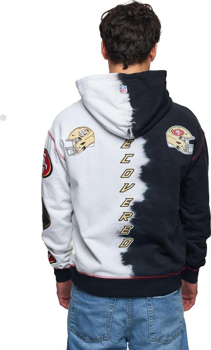 Actual product image Recovered Re:covered Fleece Hoody - INK DYE San Francisco 49ers - M (M)