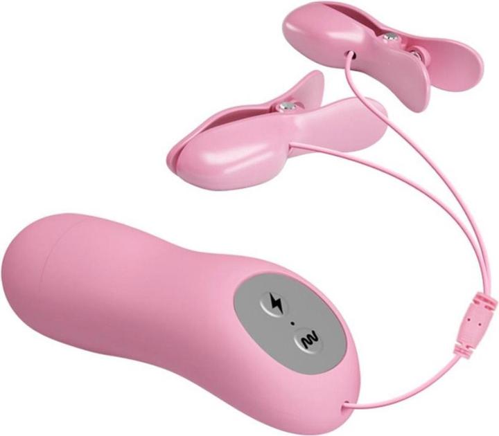 Image du produit Baile Pince à tétons électrosexuelle avec vibration