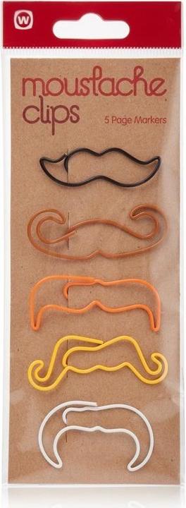 Produktbild 50fifty Moustache Clips