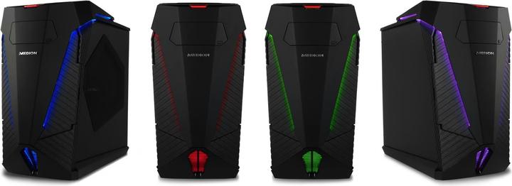 Actual product image Medion Erazer X5347 F SLI configuration (Intel Core i7-4790K, 32 GB, 480 GB, GeForce GTX 980Ti SLI)