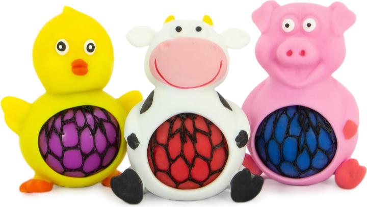 Actual product image NoName Squeezy farm animals ass display