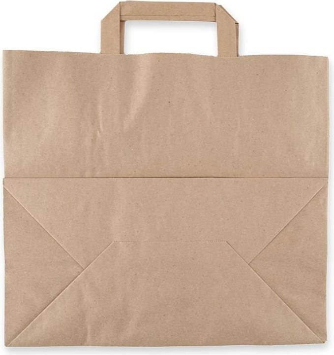 Immagine prodotto Naturestar Borse di carta organiche 320x170x250mm in carta kraft marrone PU=250 pezzi (250 Pezzo/i)