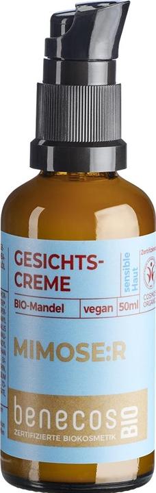 Produktbild Benecos Gesichtscreme Mandel MIMOSE:R (50 ml, Gesichtswasser)