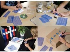 Produktbild Wedo Schriftschablonen Set (118 mm)