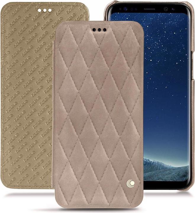 Productafbeelding Noreve Lederen omslag horizontaal (Samsung Galaxy S8+)